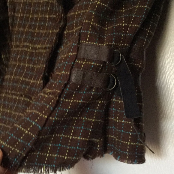 Vintage free people blazer jacket xs 0 plaid - Picture 2 of 5